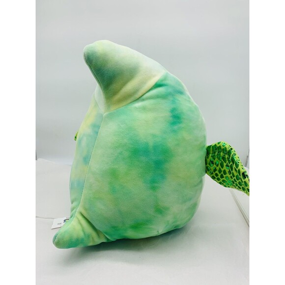 Squishmallow Fletcher Green Pterodactyl Dinosaur Rare 11" Plush Stuffed Toy 2020 - Picture 9 of 15